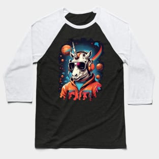 Unicorn Astronaut Baseball T-Shirt